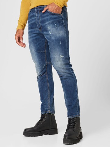 Dondup Slim fit Jeans 'CHRIS' in Blue: front