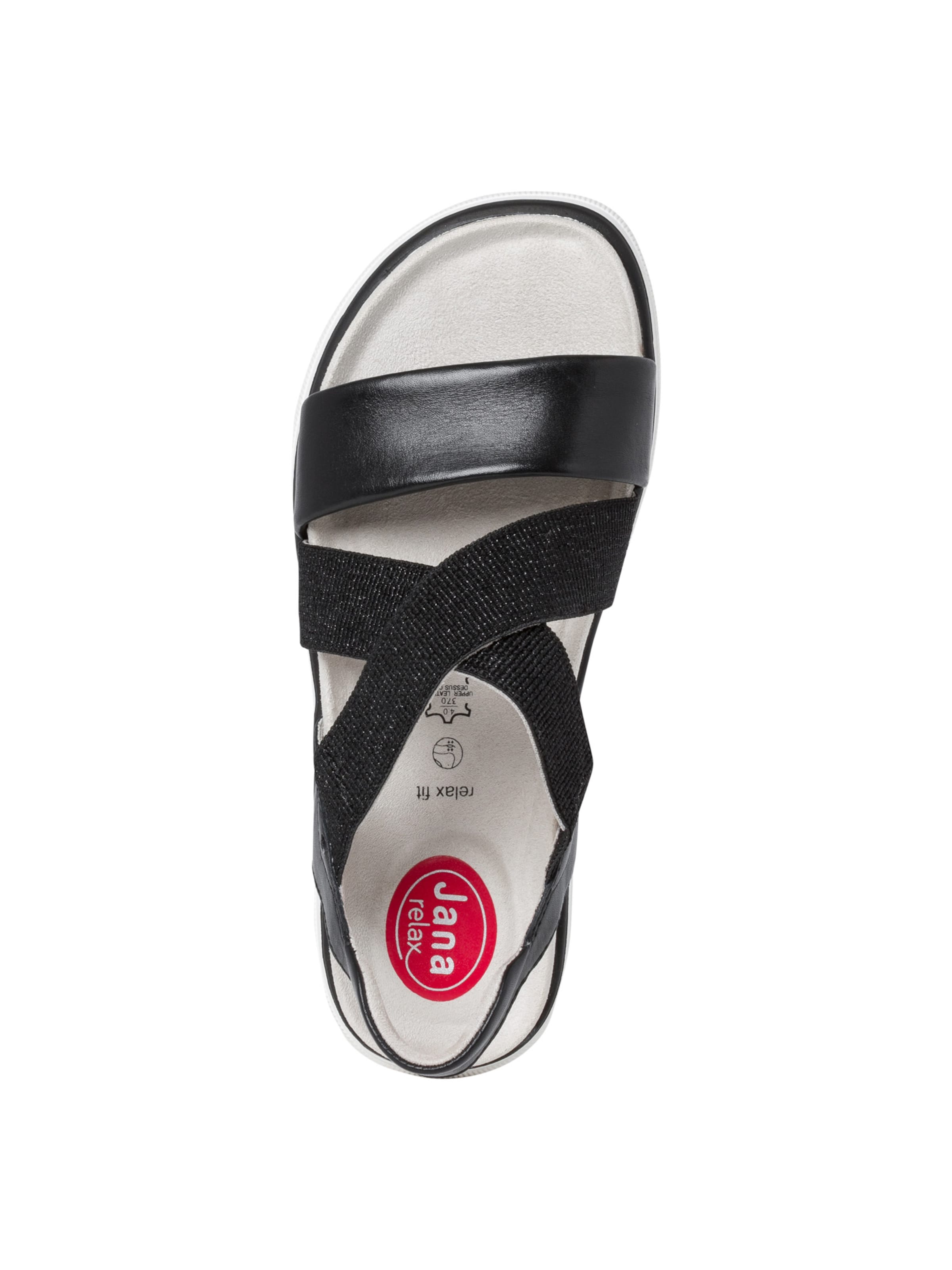 Frauen Sandalen JANA Sandale in Schwarz - KT04420 Frauen Sandalen JANA Sandale in Schwarz - KT04420
