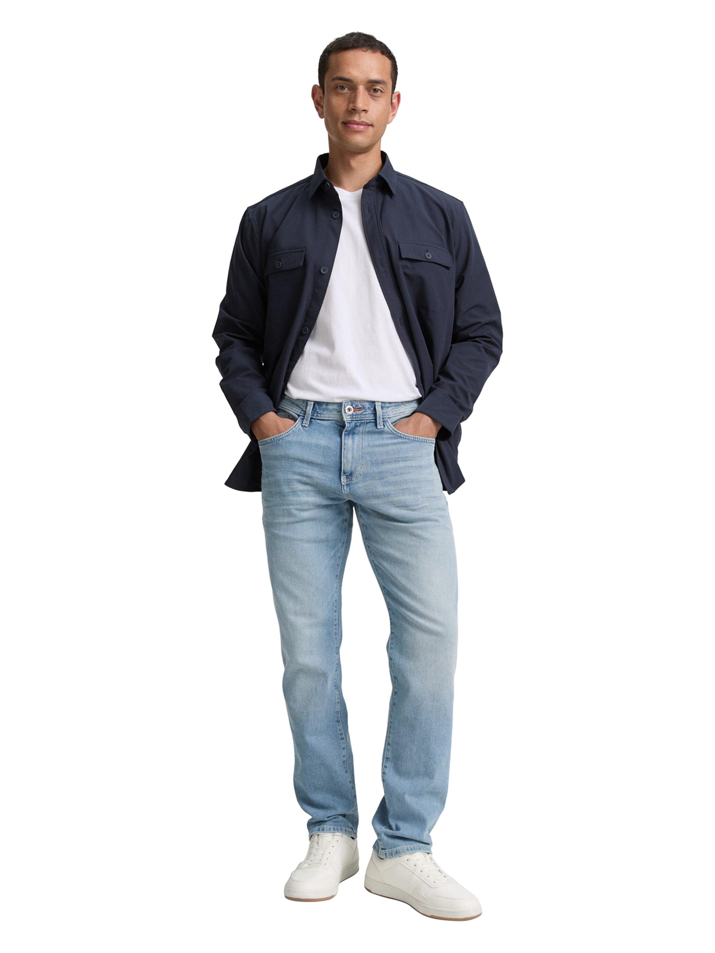 regular Jeans 'Marvin' di TOM TAILOR in blu