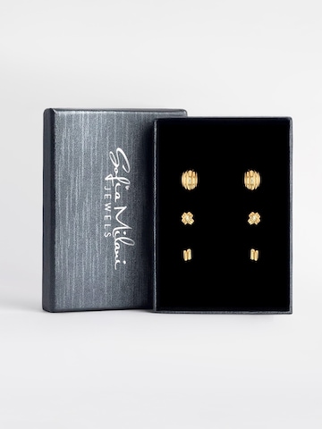 Sofia Milani Schmuckset 'Circle Bar Dome'‌‌‌‌‌‌‌‌‌‌ in Gold