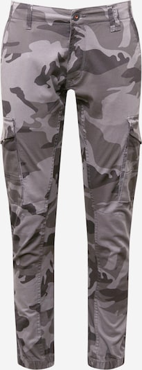 JACK & JONES Hose 'Paul' in grau / dunkelgrau / khaki, Produktansicht