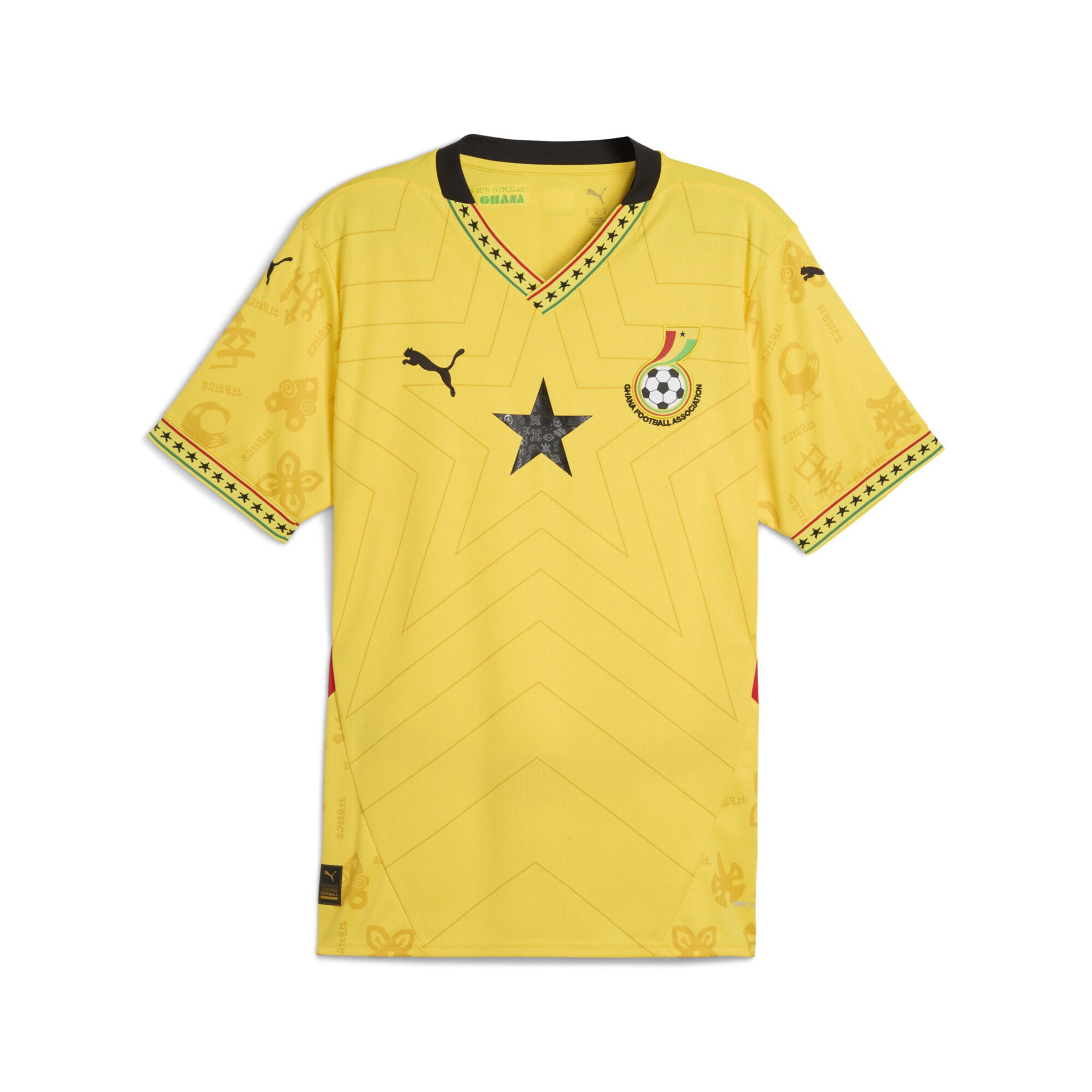 PUMA Tricot 'Ghana 2025 ' in Geel ABOUT YOU