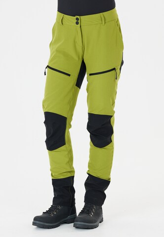 Whistler Regular Outdoor Pants 'Avatar' in Green: front