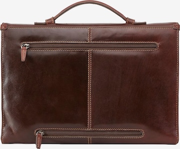 Messenger 'Oxford' Jekyll & Hide en marron