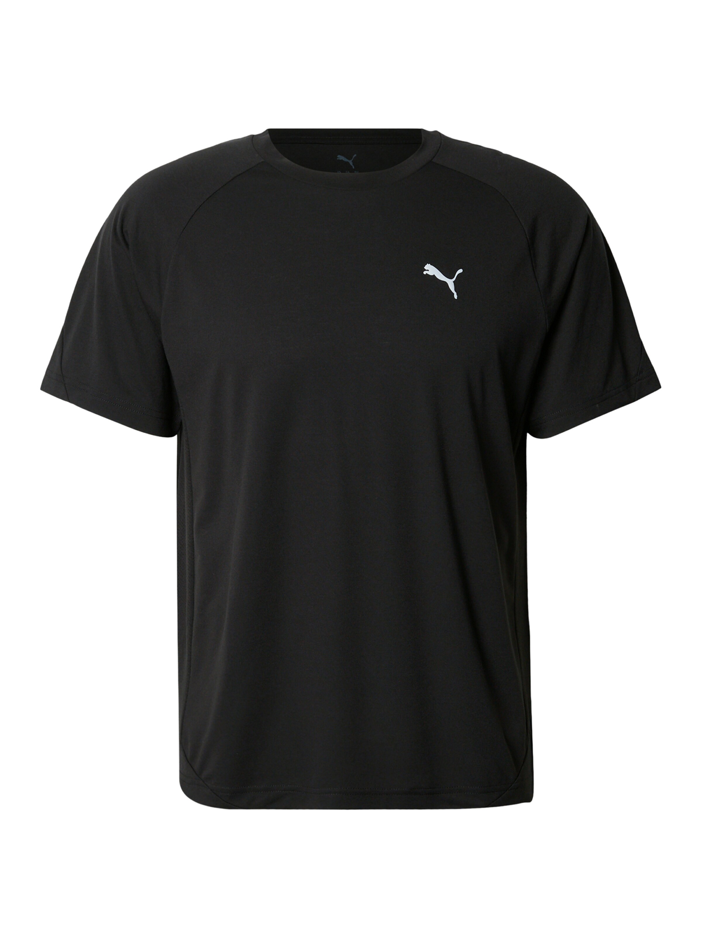 PUMA Shirt 'Evostripe' in Black: front