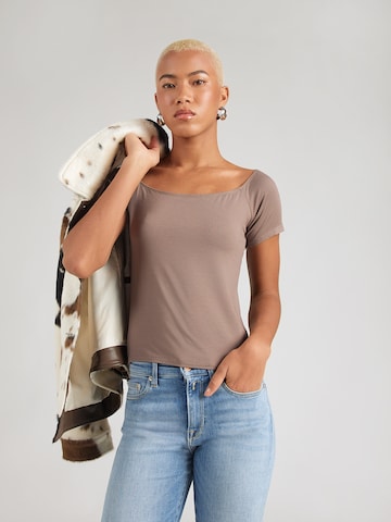 ABOUT YOU Póló 'Marian' - barna: elől