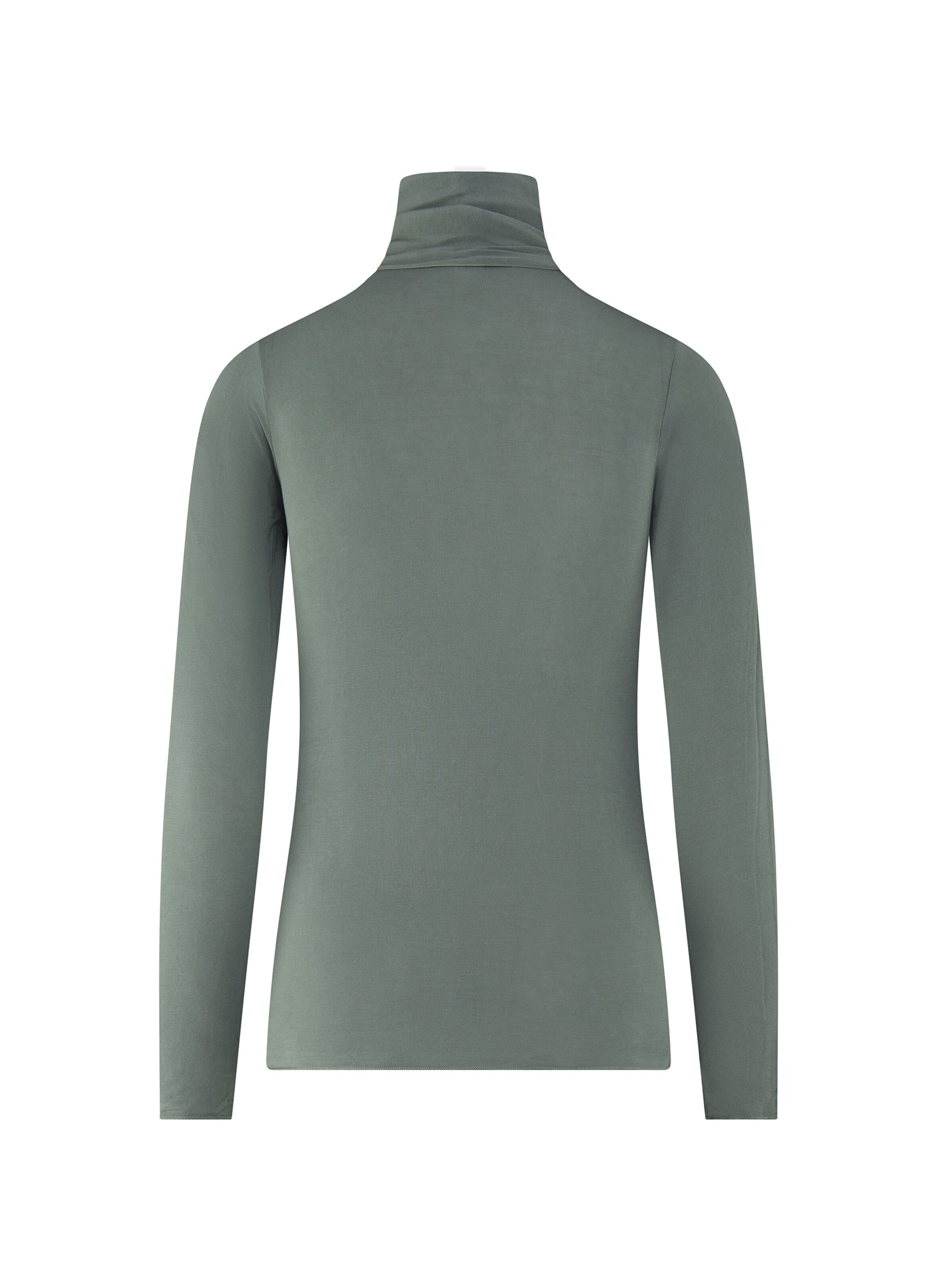 Maglietta intima 'Body Dolcevita Manica Lunga in Cashmere e Modal' di Ciocca in verde