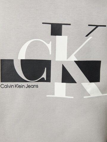 Sweat-shirt Calvin Klein Jeans en gris