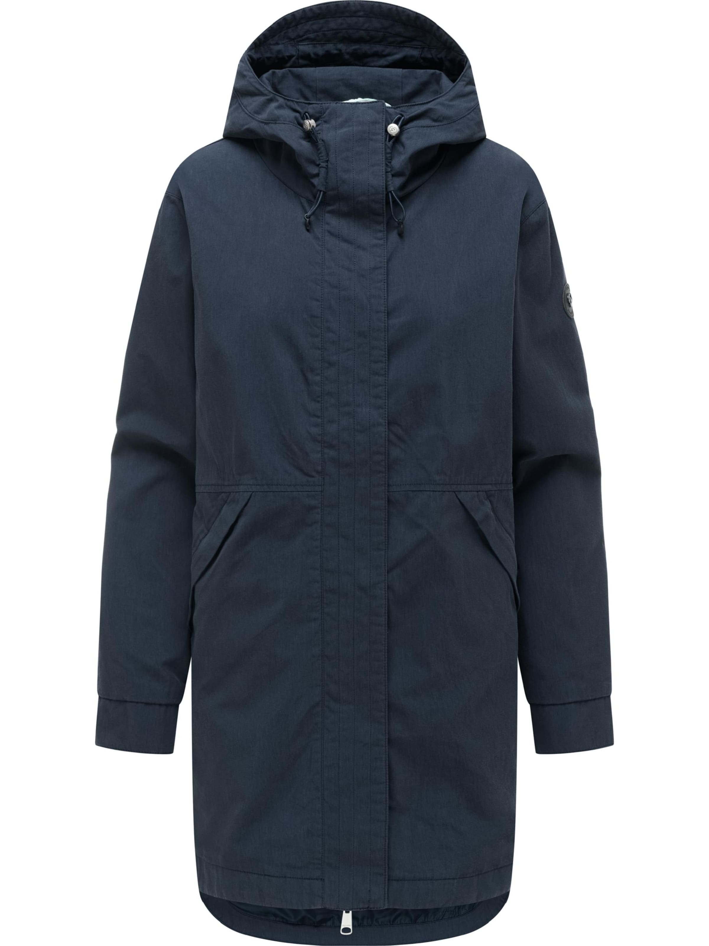 Ragwear Tussenmantel 'Lamyja B' in Blauw: voorkant