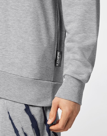 Plein Sport Sweatshirt 'Scratch' in Grey