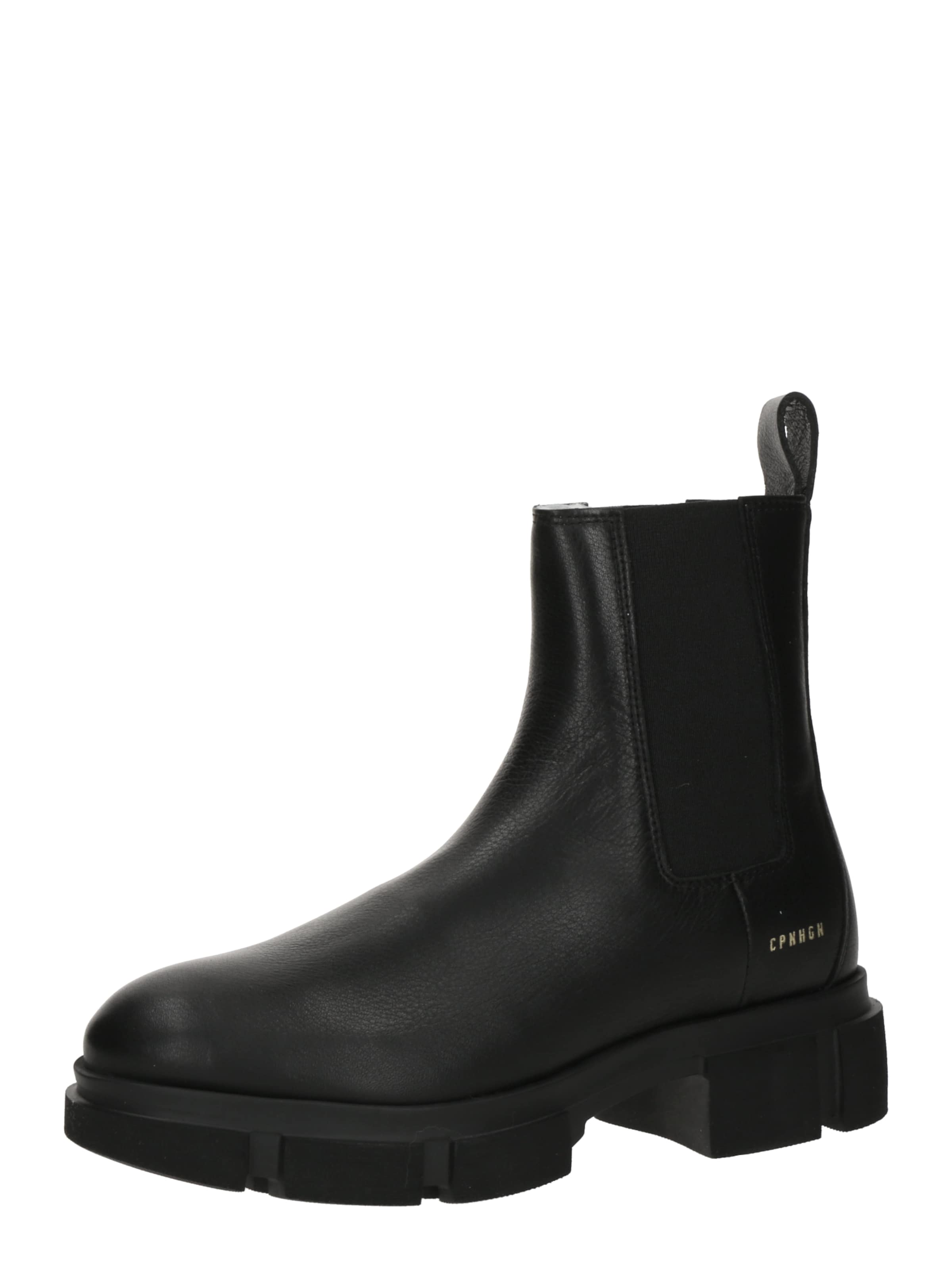 Copenhagen Studios Μπότες chelsea σε μαύρο: μπροστά