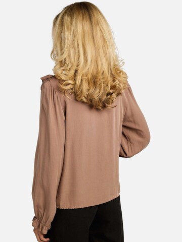 Liberte Essentiel Shirt ' LAURA ' in Brown