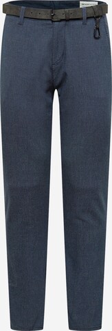 TOM TAILOR DENIM Chinohose in Blau: predná strana