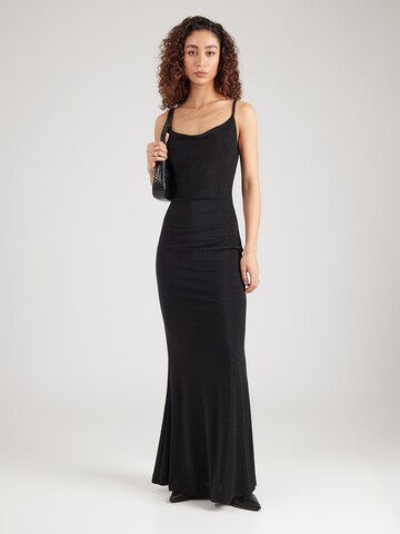 Robe de soirée 'FALICITY' WAL G. en noir : devant