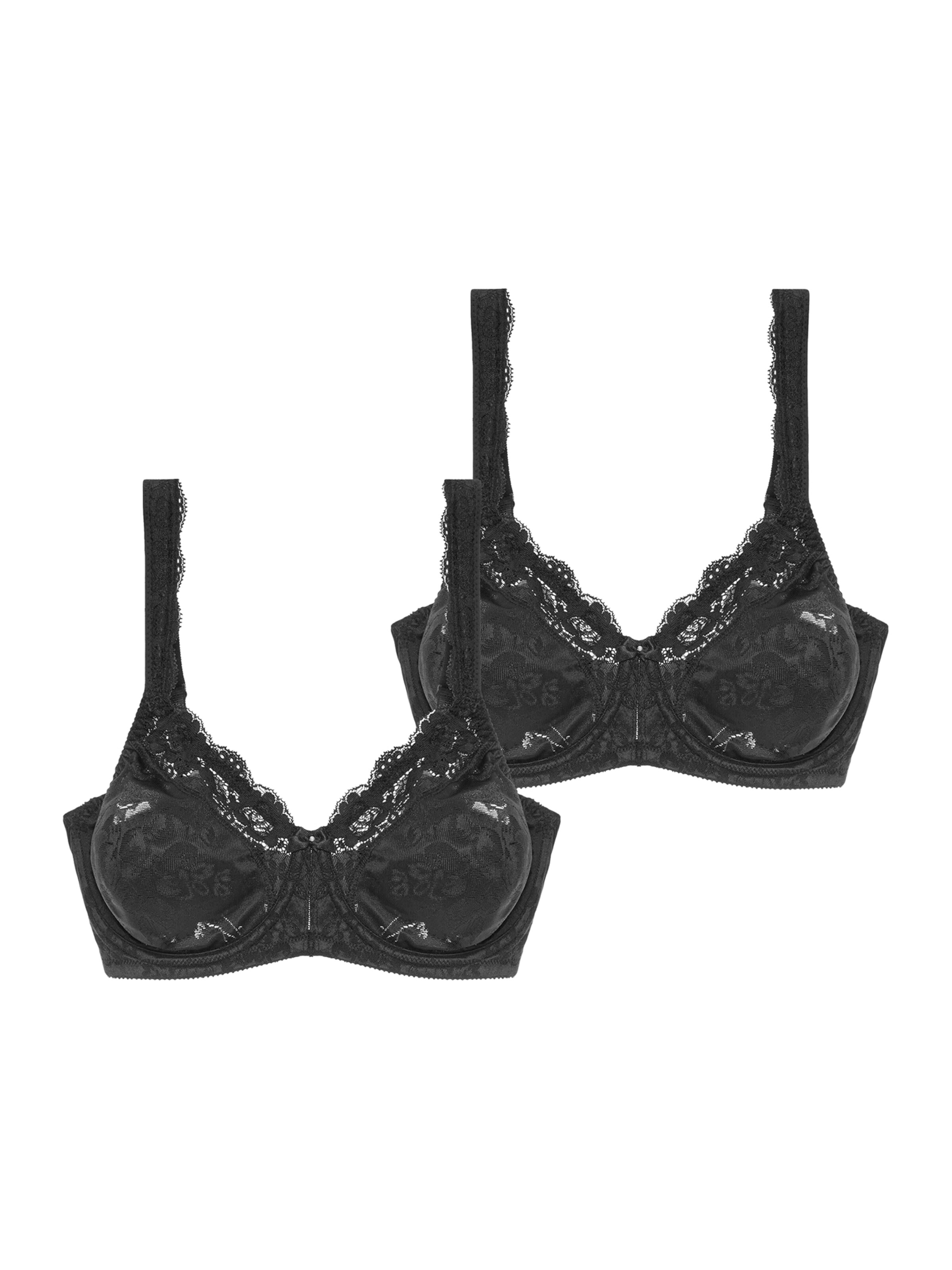 TRIUMPH Bügel-BH ' Stelana ' in Schwarz: Vorderseite