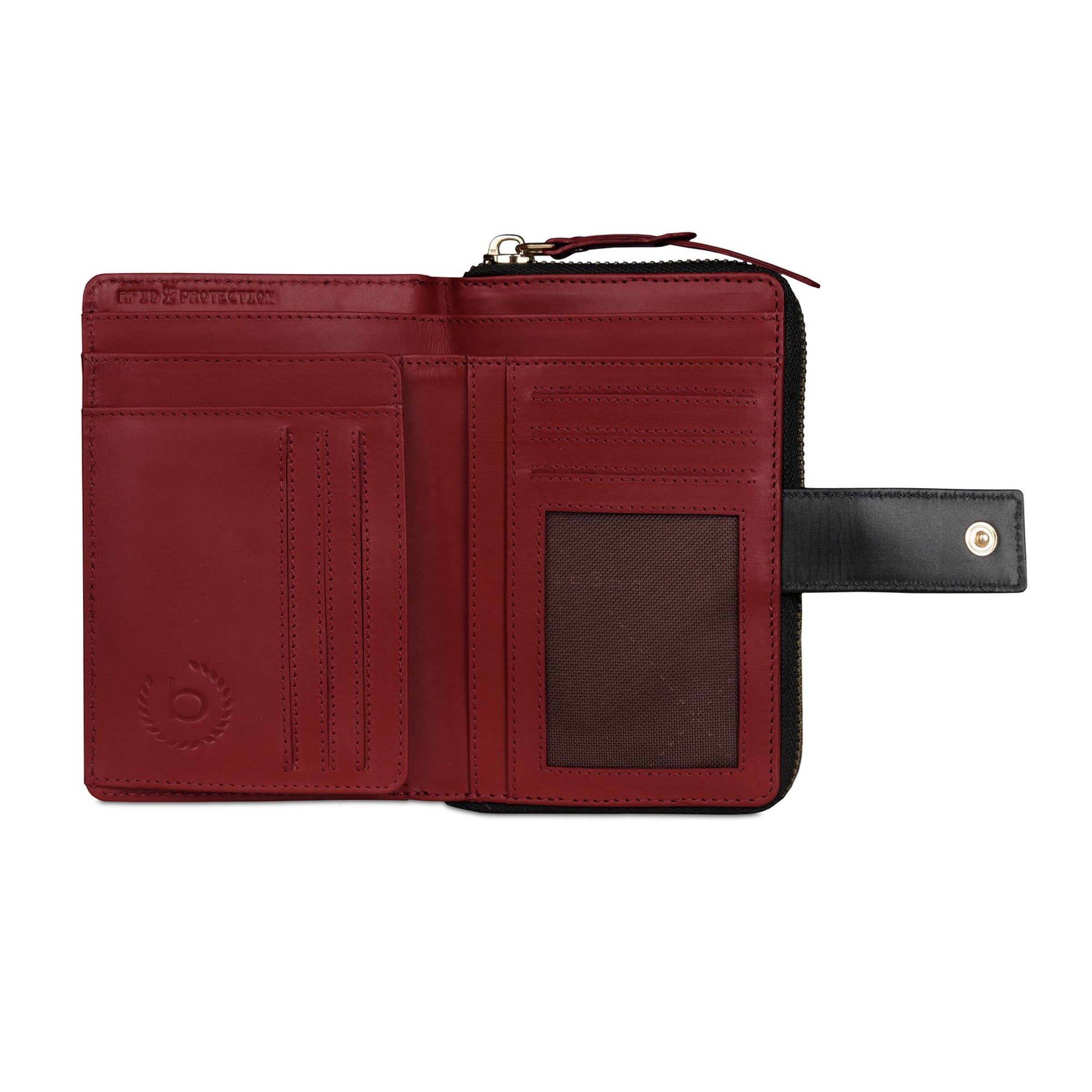 bugatti Wallet 'Viola' in Black