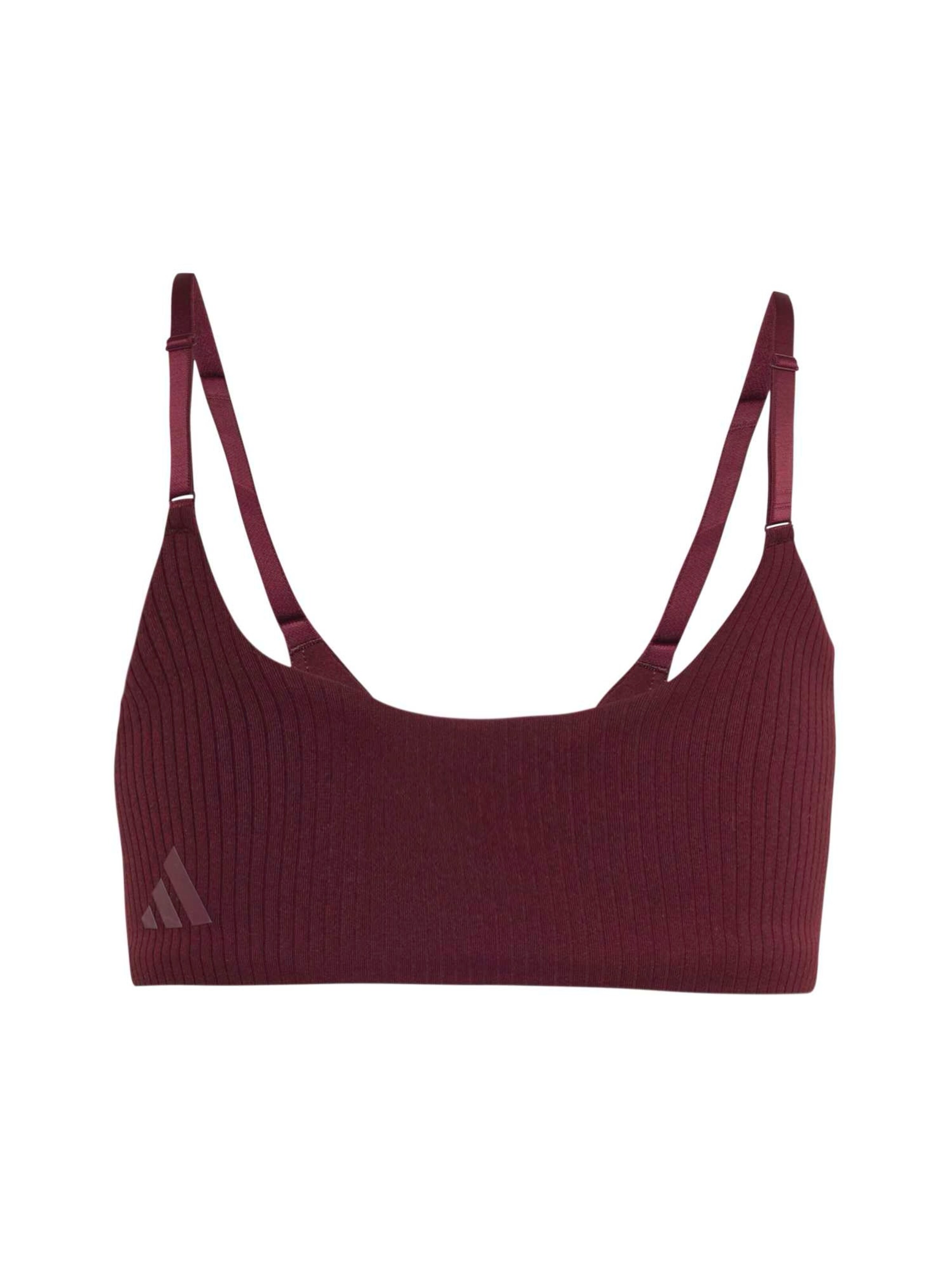 ADIDAS PERFORMANCE - Soutien Bustier Soutien de desporto 'All Me' em vermelho