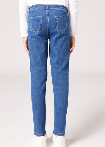 CALZEDONIA Skinny Jeans in Blue