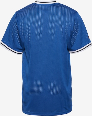 FUBU - Camisa 'Varsity' em azul
