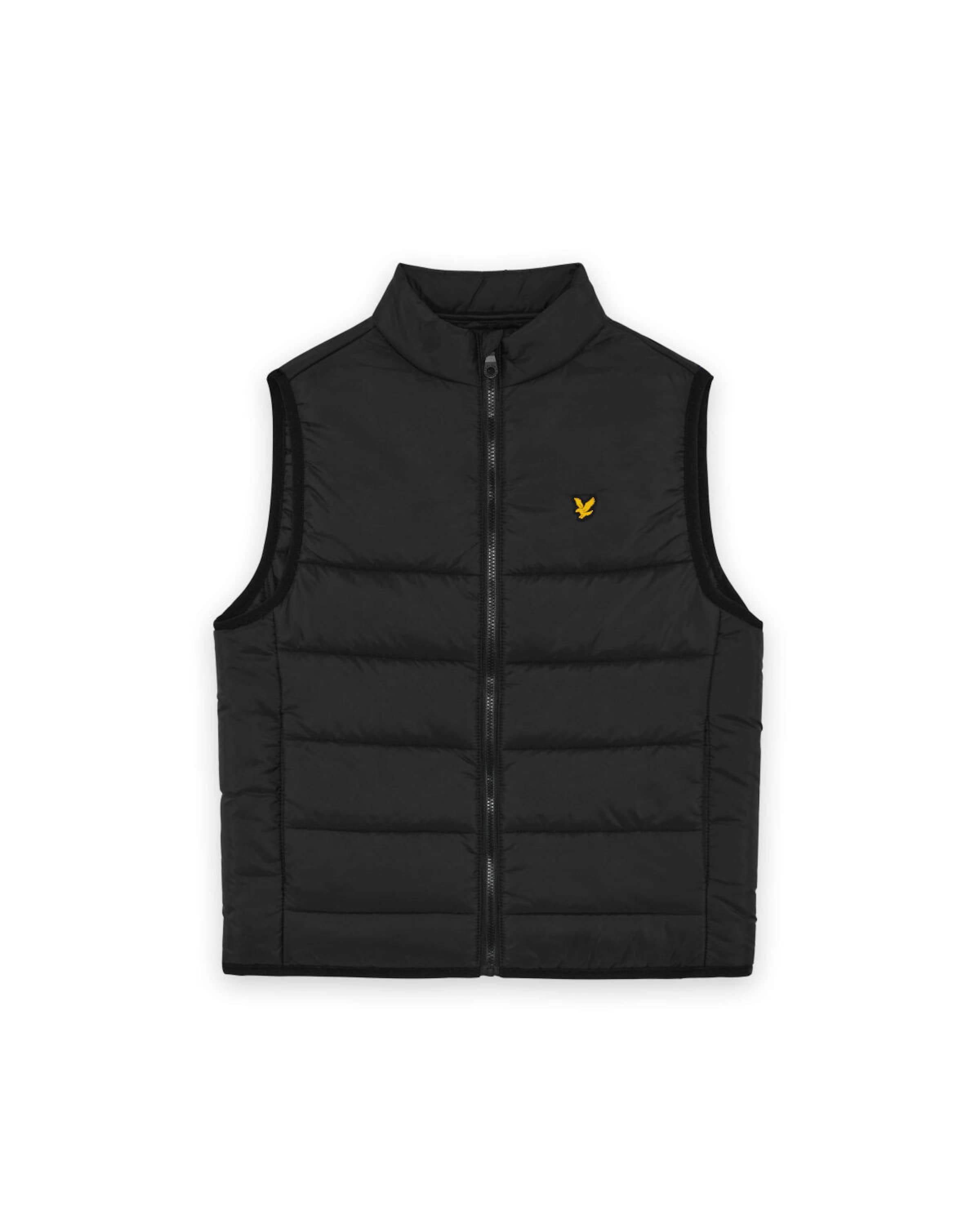 Lyle & Scott Bodywarmer in Zwart: voorkant