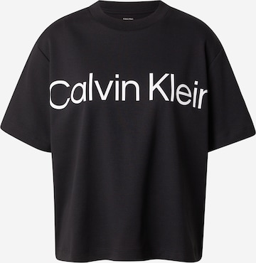 Calvin Klein Jeans Μπλουζάκι σε μαύρο: μπροστά
