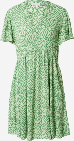 ICHI Dress 'Marrakech' in Green: front