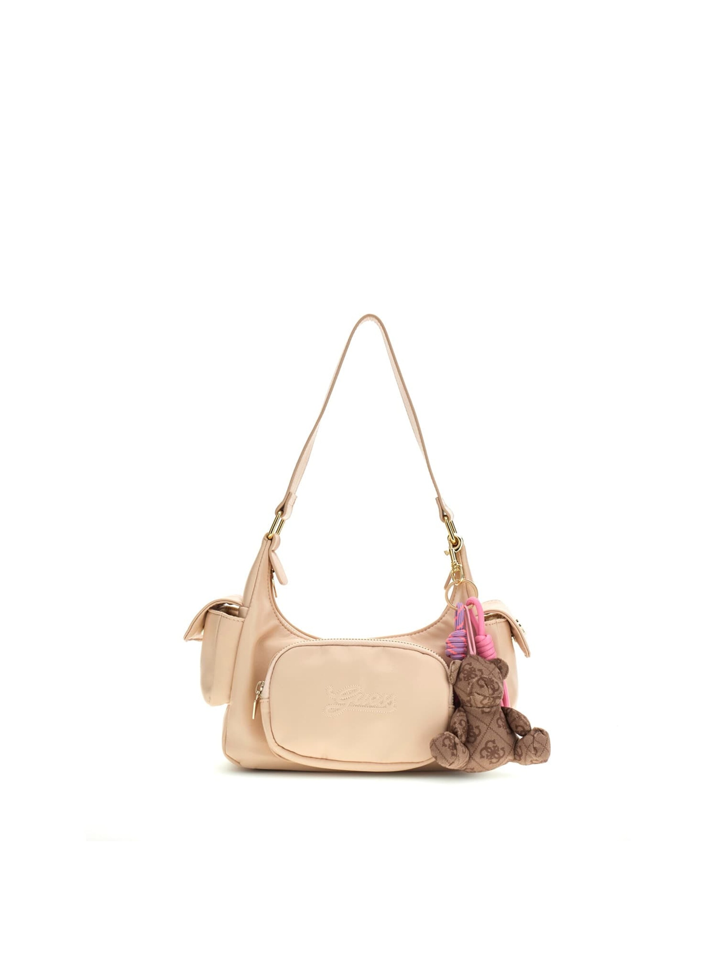 GUESS Schultertasche in Pink: Vorderseite