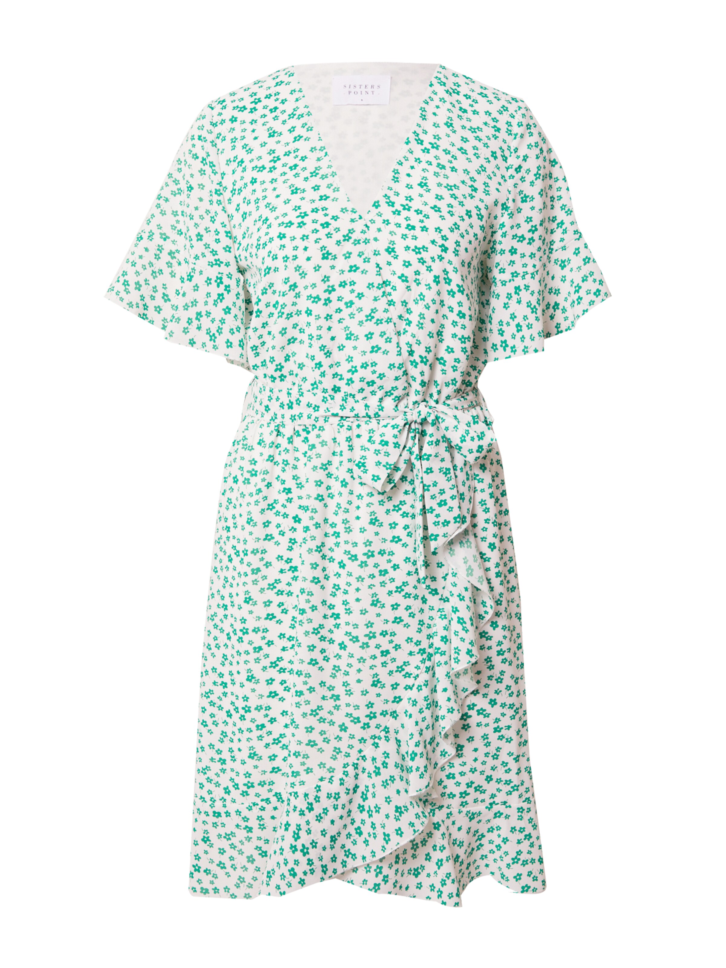 SISTERS POINT Šaty 'New Greto' - Zelená: predná strana