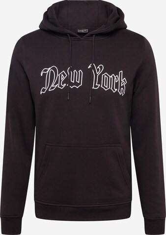 Mister Tee Sweatshirt 'New York' in Zwart: voorkant