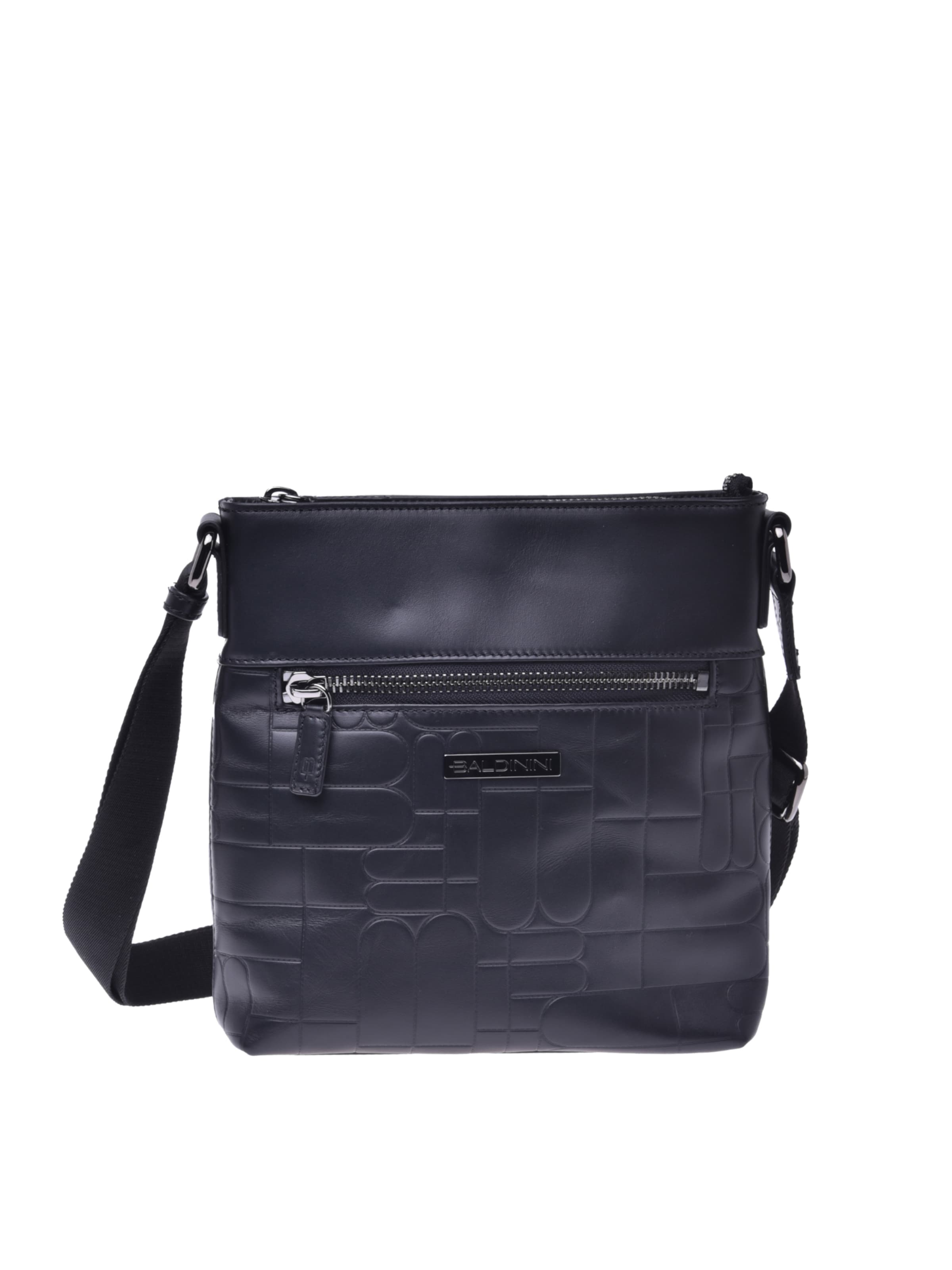 BALDININI Schoudertas in Zwart: voorkant