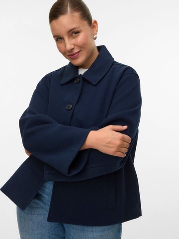 Vero Moda Curve Jacke 'VMFortunemie' in Blau: Vorderseite
