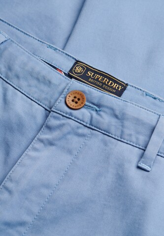 Superdry & Co Regular Hose in Blau
