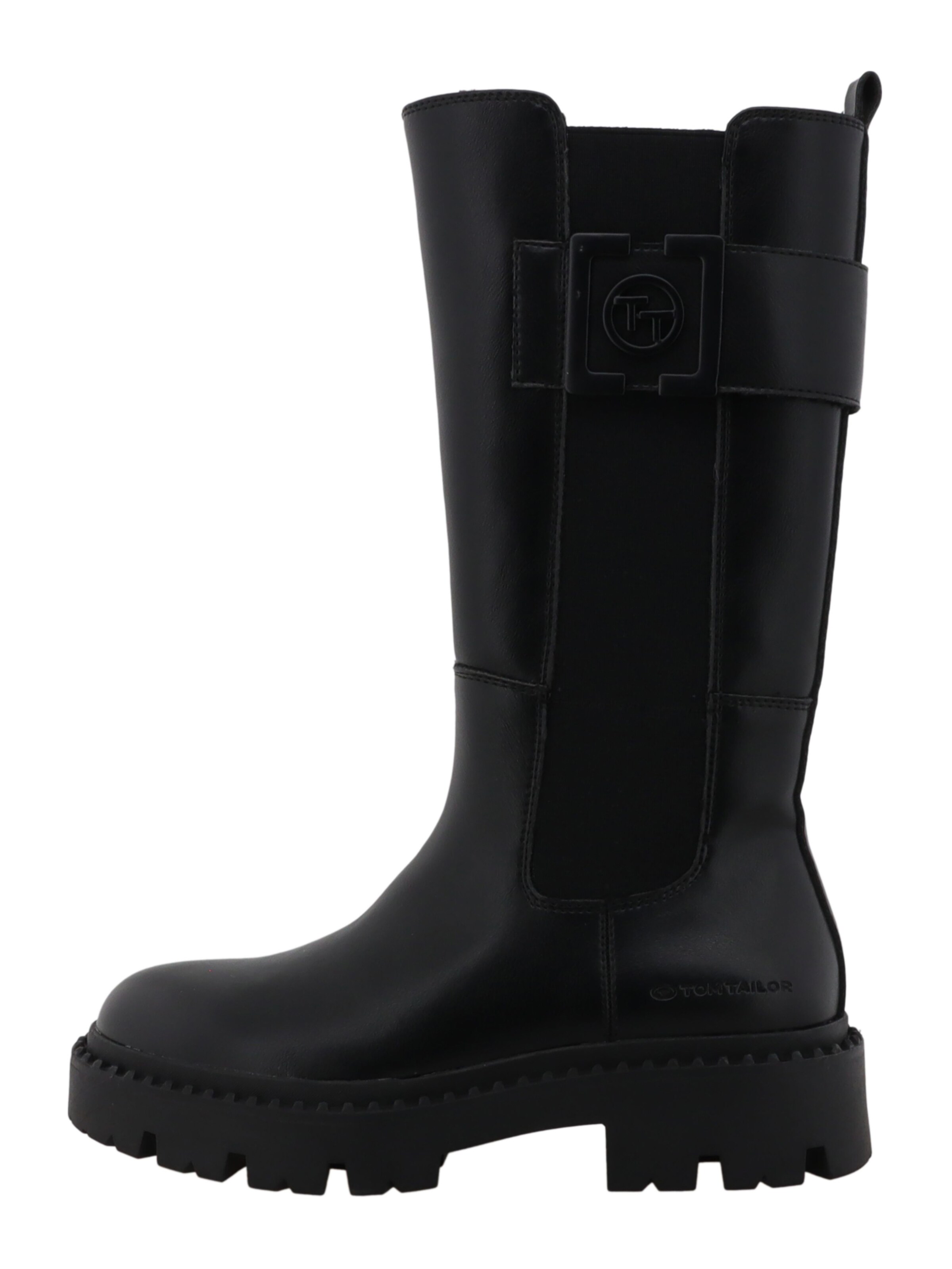 TOM TAILOR Сапоги в Черный