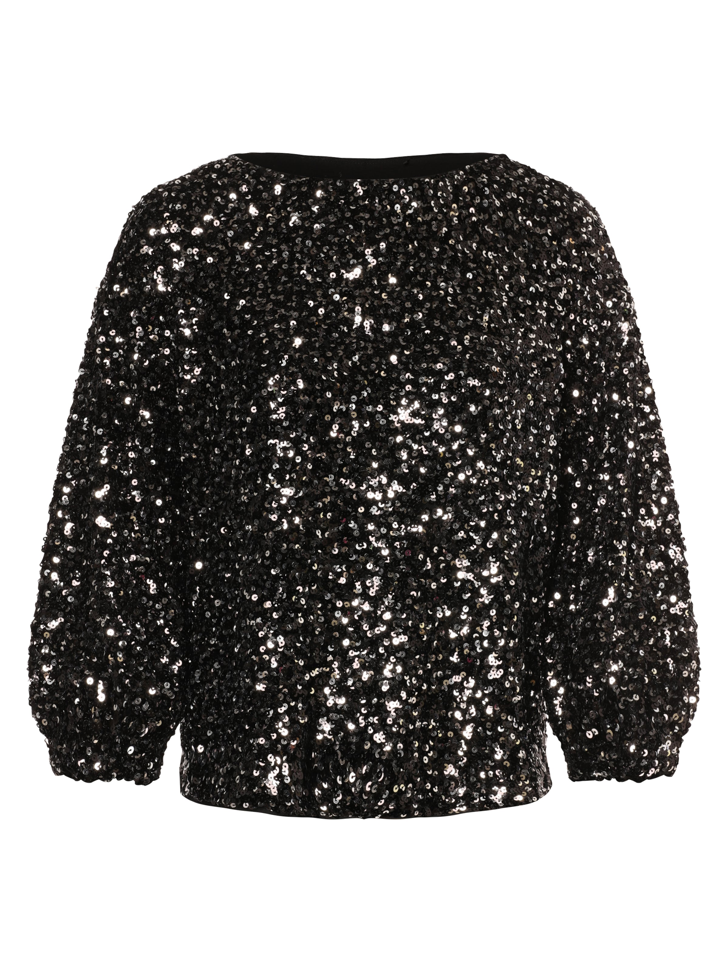 s.Oliver BLACK LABEL Bluse in Schwarz: Vorderseite