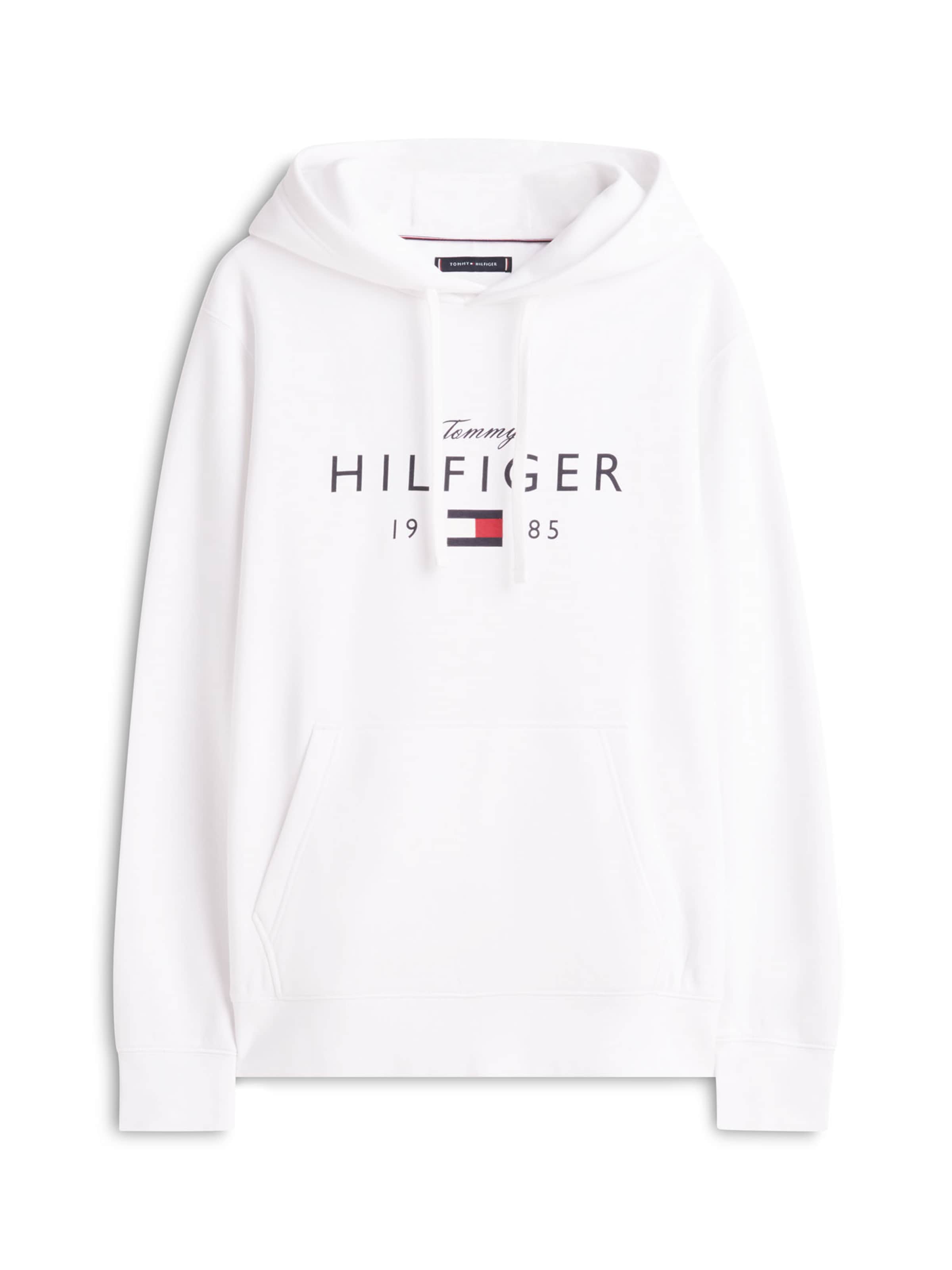 Felpa 'BRAND LOVE' di TOMMY HILFIGER in bianco: frontale
