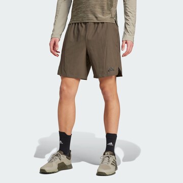 ADIDAS PERFORMANCE Functioneel shirt 'Designed For Training' in Groen