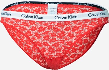 Calvin Klein Underwear Трусы-слипы в Красный: спереди