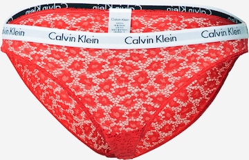 Calvin Klein Underwear Slip - piros: elől