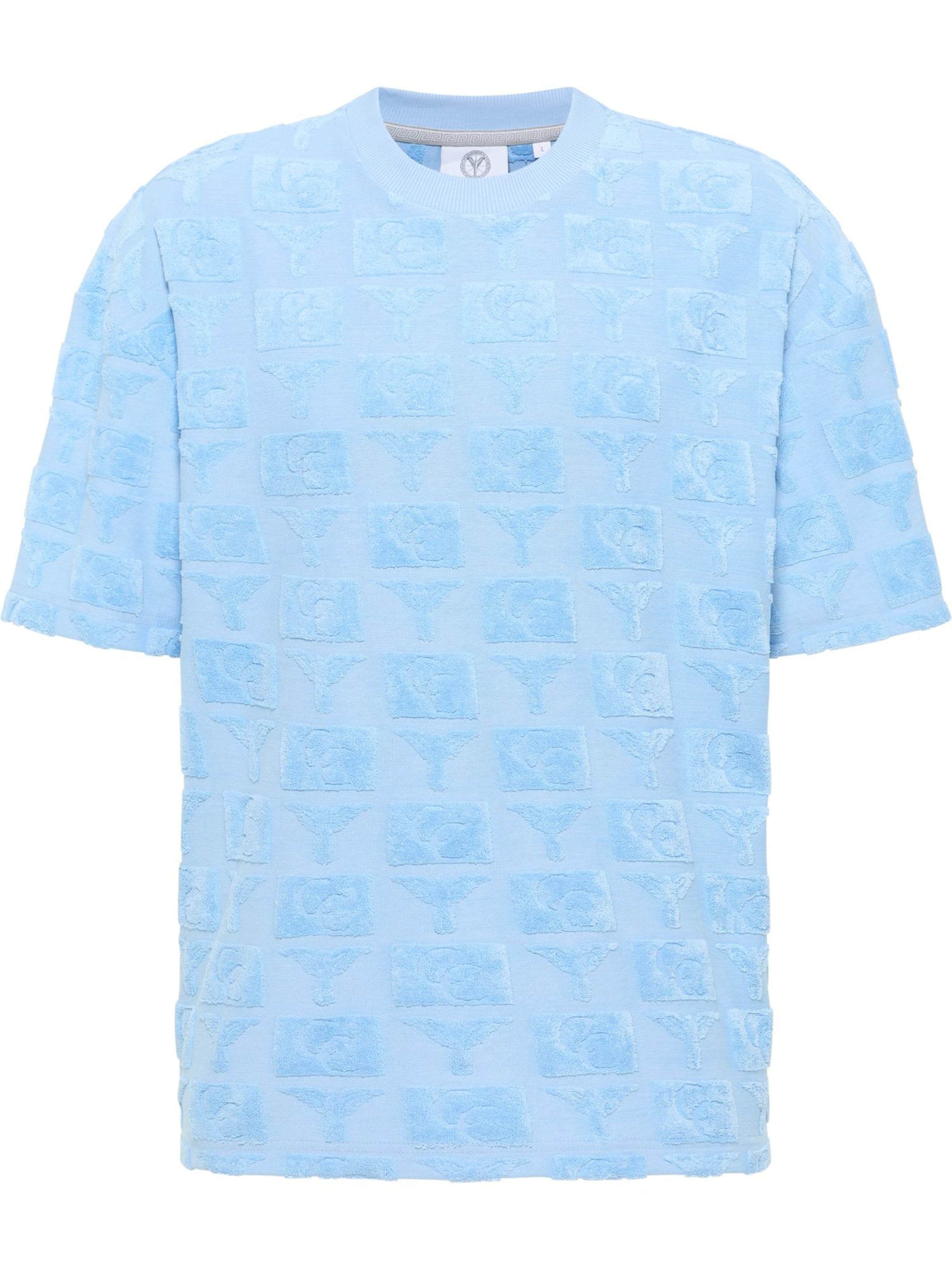 T-Shirt 'Ebnicher' Carlo Colucci en bleu : devant