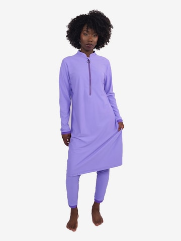 Chay Uimapukumekko 'Chay Sofia Violet set Burkini Swimset' värissä lila: etupuoli