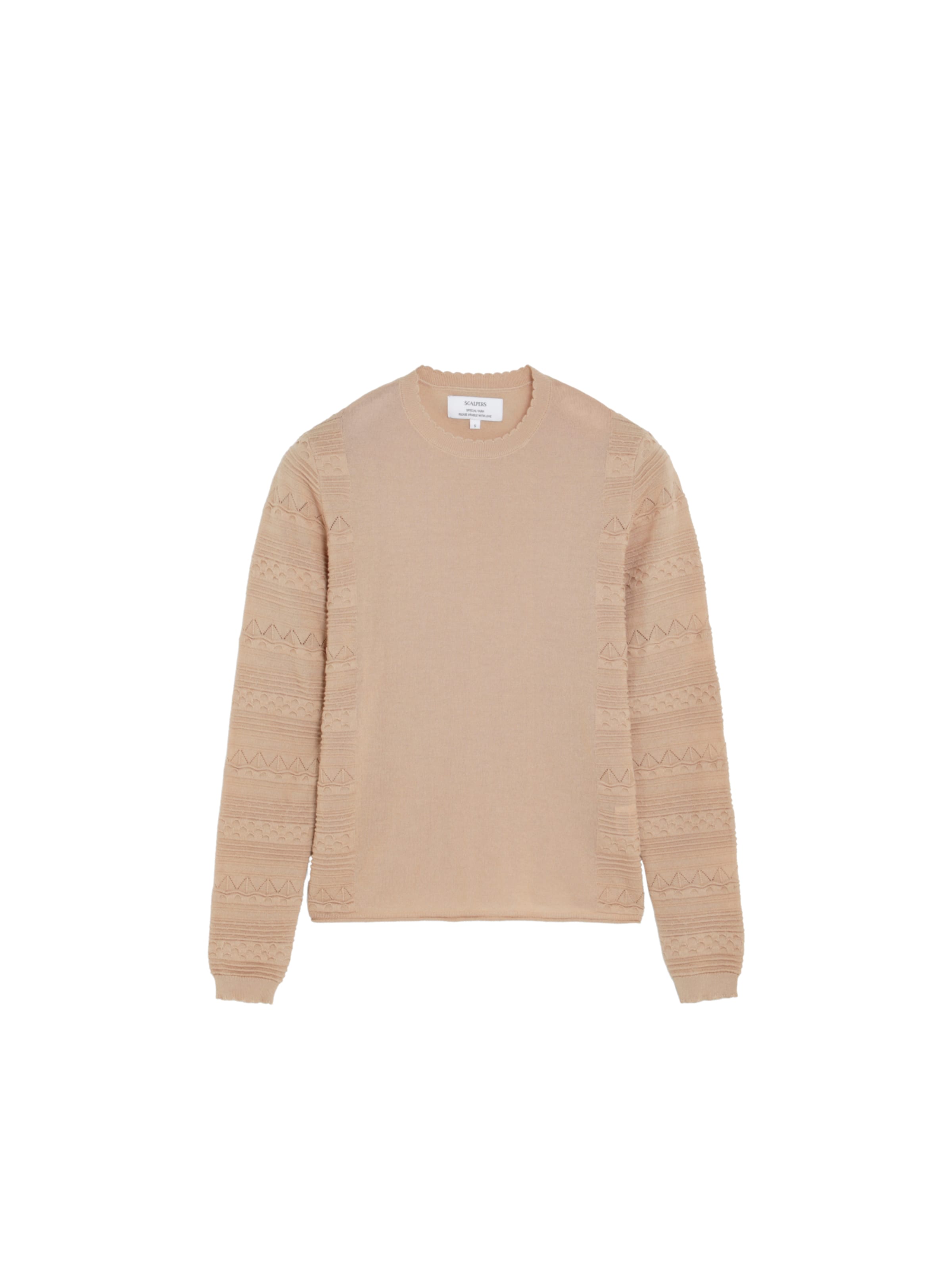 Scalpers Kampsun ' ', värv pruun: eest vaates