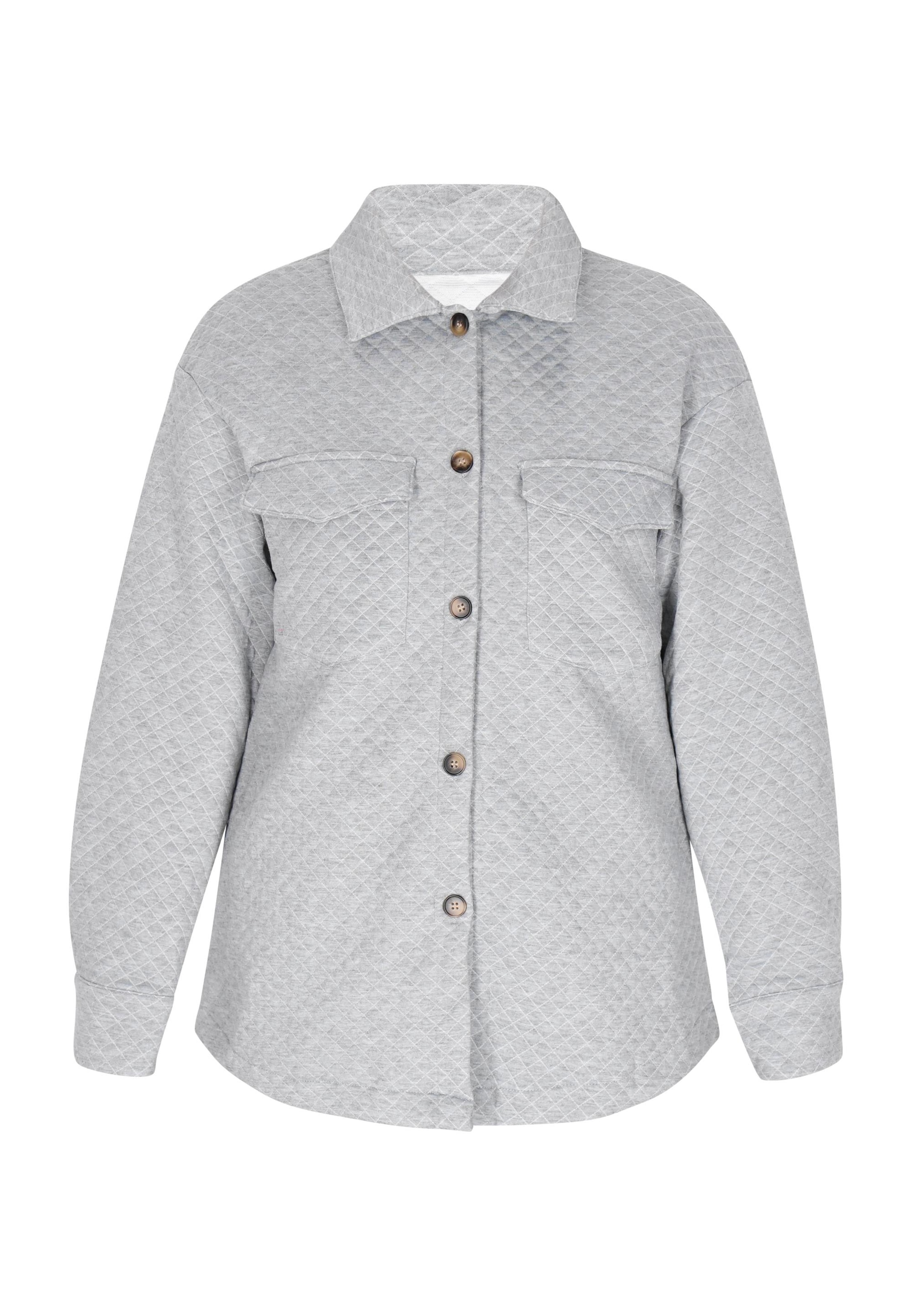 MIMO Tussenjas in Grijs: voorkant