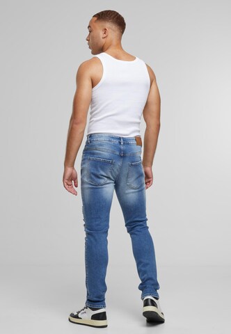 2Y Premium Slimfit Jeans 'Victor' in Blauw