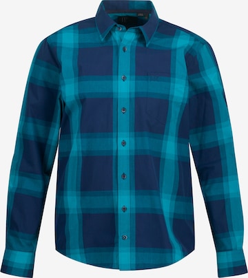 JP1880 Regular fit Button Up Shirt in Blue: front