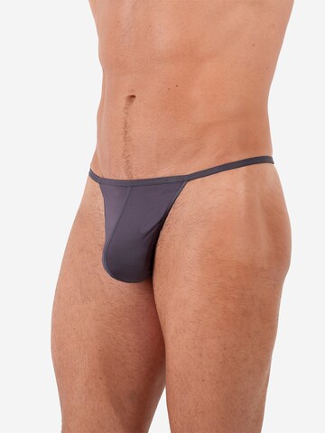 HOM G-String ' Plumes ' in Grau: Vorderseite