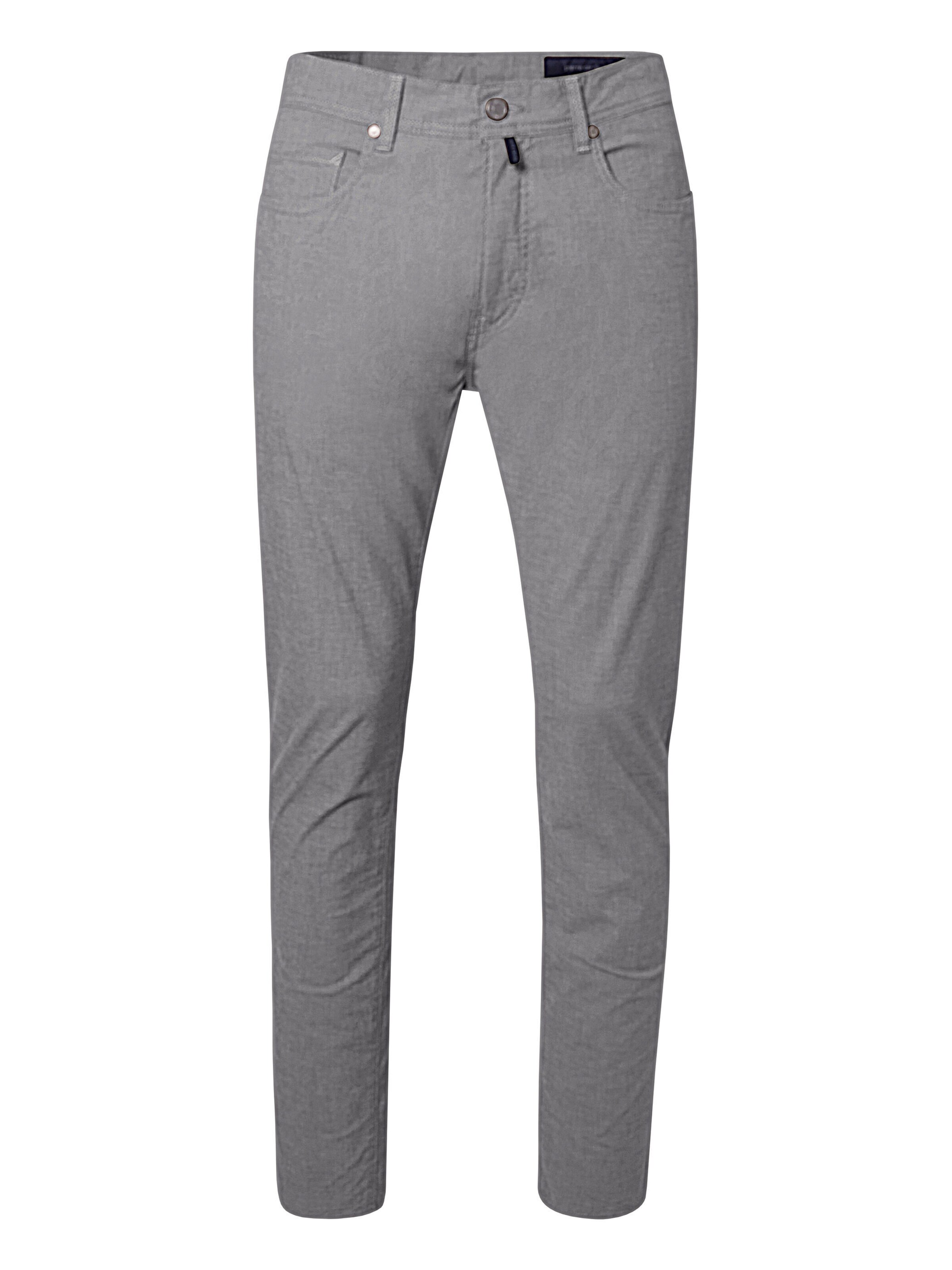 PIERRE CARDIN Chinohose 'Lyon' in Grau: Vorderseite