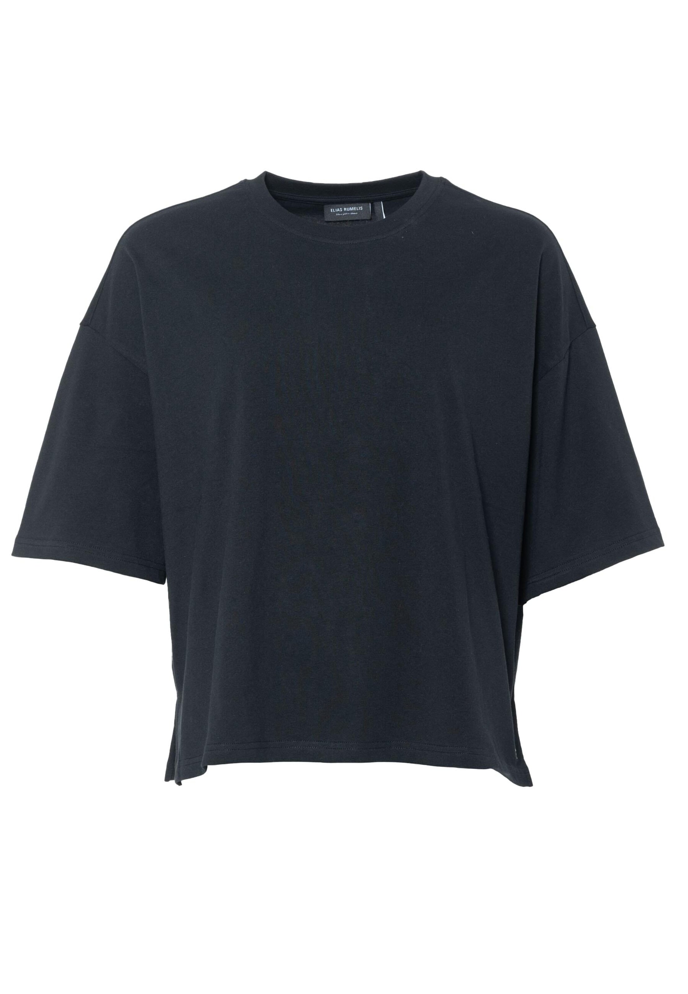 Maglietta 'Liyana' di Elias Rumelis in nero: frontale