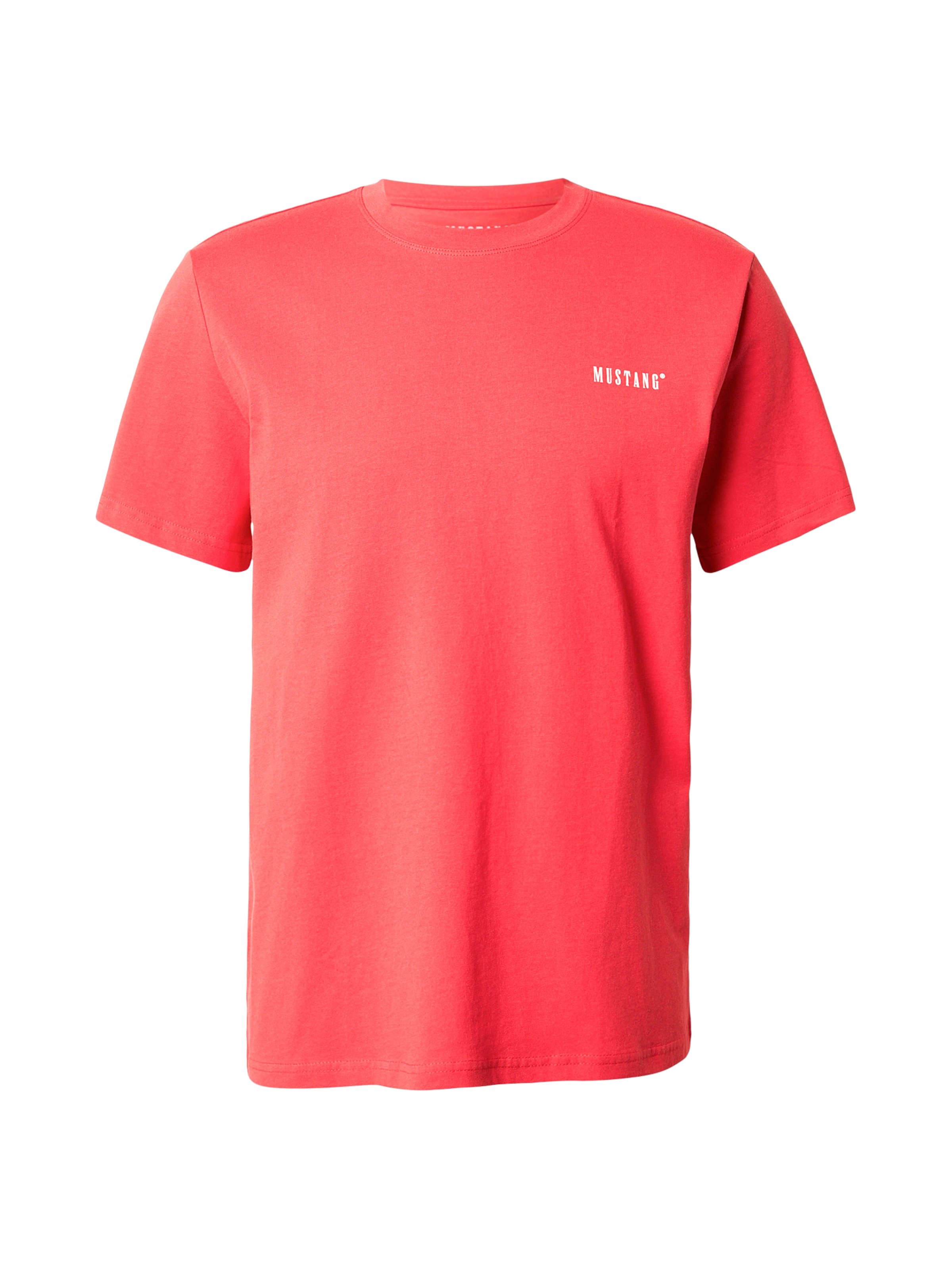 MUSTANG Μπλουζάκι 'Austin' σε κόκκινο: μπροστά