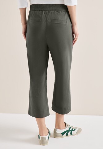 CECIL Wide Leg Hose in Grün