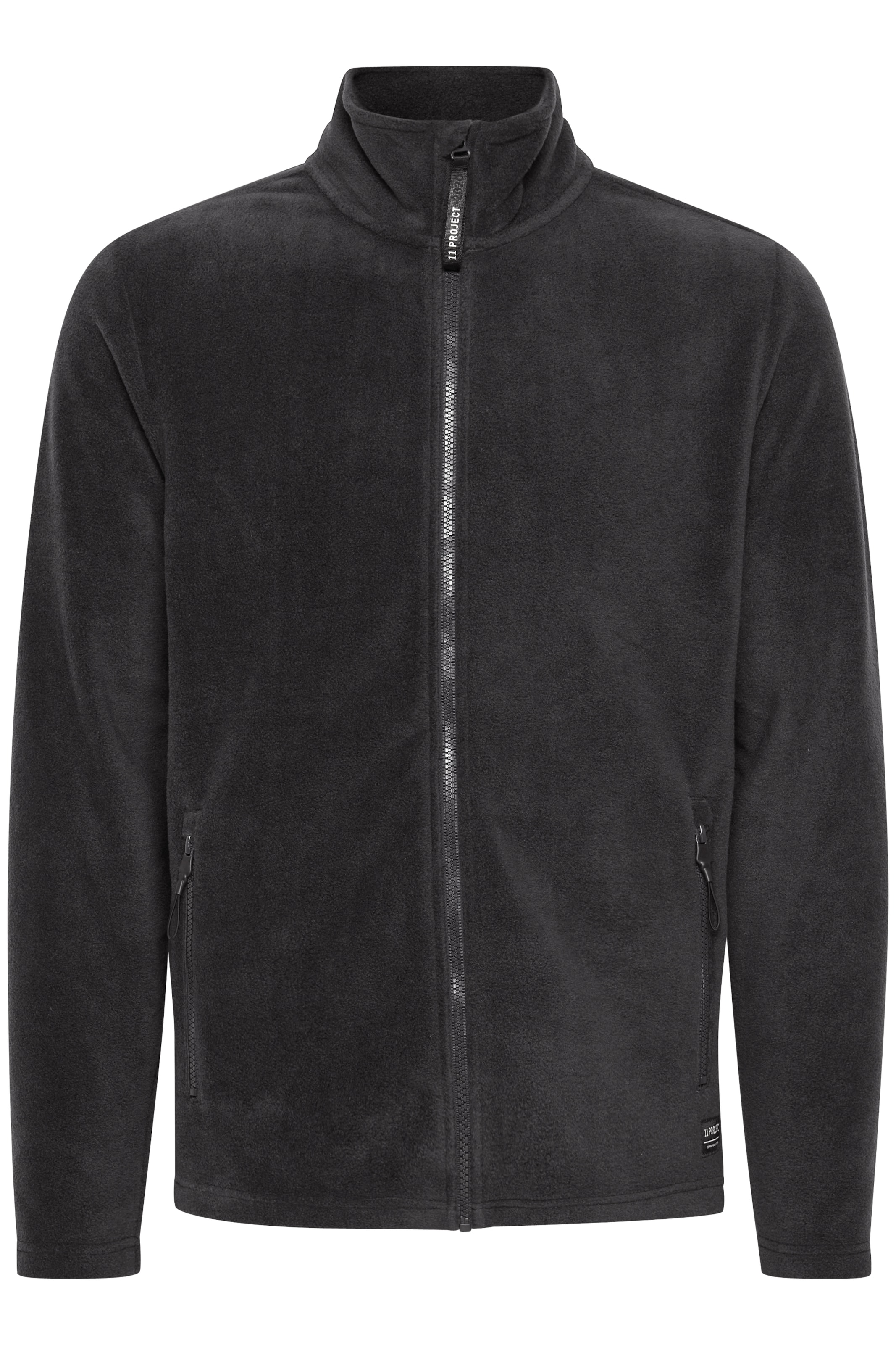 11 Project Fleece jacket 'Michalis' in Grey: front